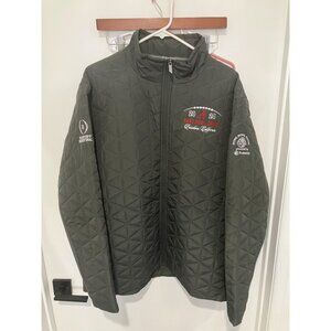 Holloway 2024 Rose Bowl Embroidered Full Zip Quilted Jacket, Gray, Size XL